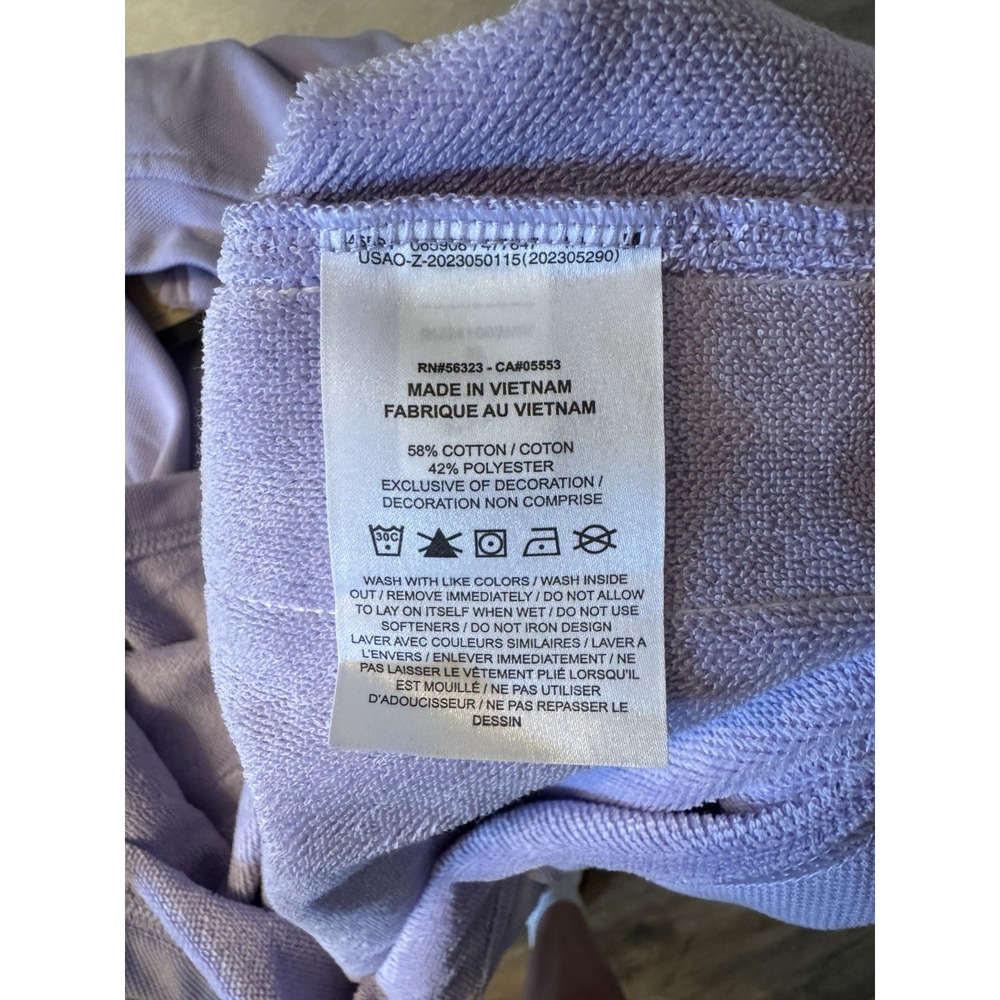 Nike Sportswear Girls Dress XL Lavender Purple Green 1/4 Zip Mini FV0192-515 - Picture 7 of 7